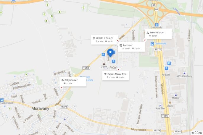 Prodej, Byt 2+kk, Moravany