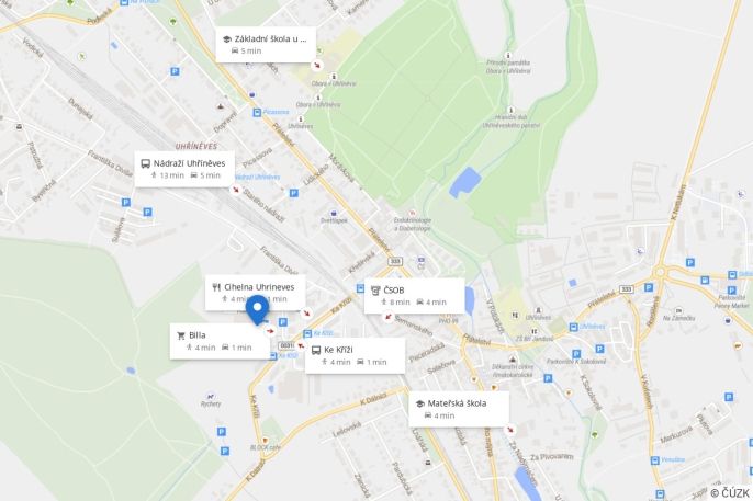 Pronájem, Byt 2+kk, Praha