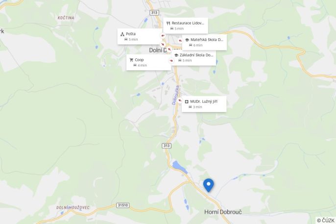 Prodej, Rodinný dům, Dolní Dobrouč