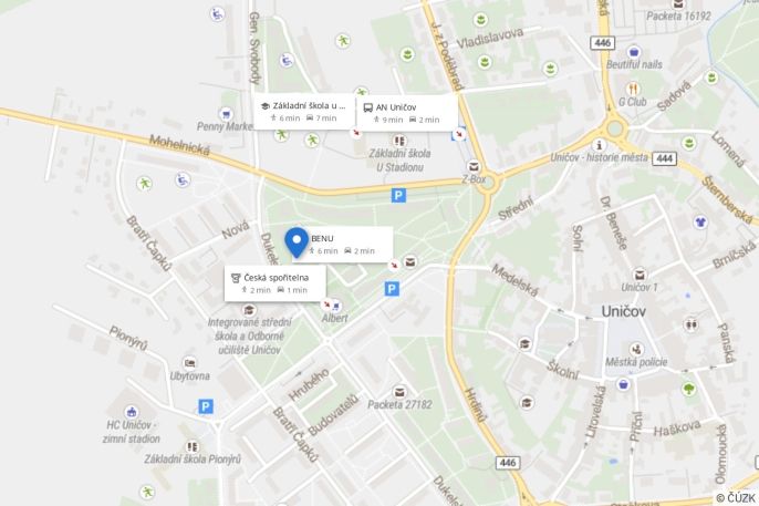 Pronájem, Byt 2+kk, Uničov