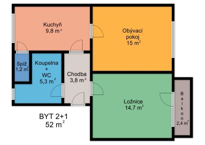 Prodej, Byt 2+1, Česká Třebová