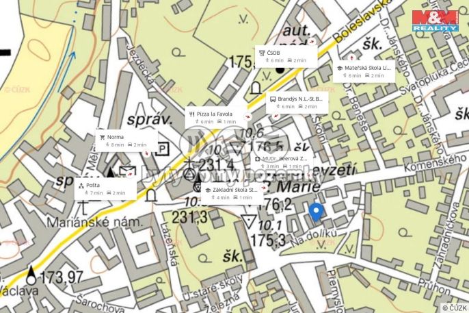 Pronájem, Byt 1+kk, Brandýs nad Labem-Stará Boleslav