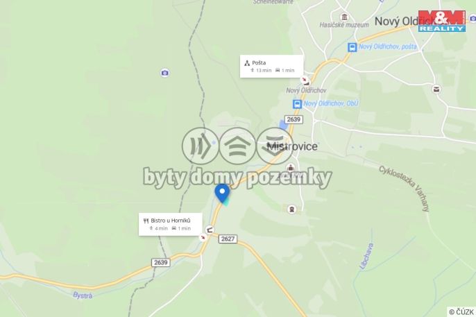 Prodej, Pozemek k bydlení, Nový Oldřichov