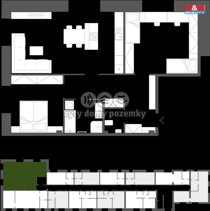 Prodej, Byt 3+kk, Nový Jičín