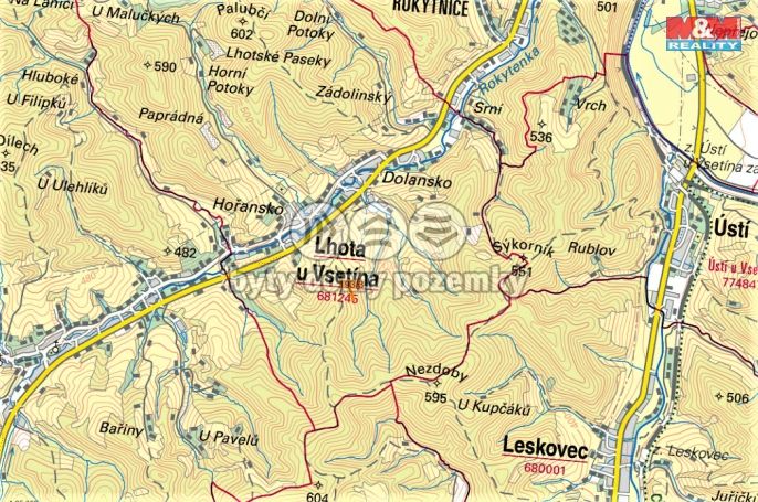 Prodej, Les, Lhota u Vsetína