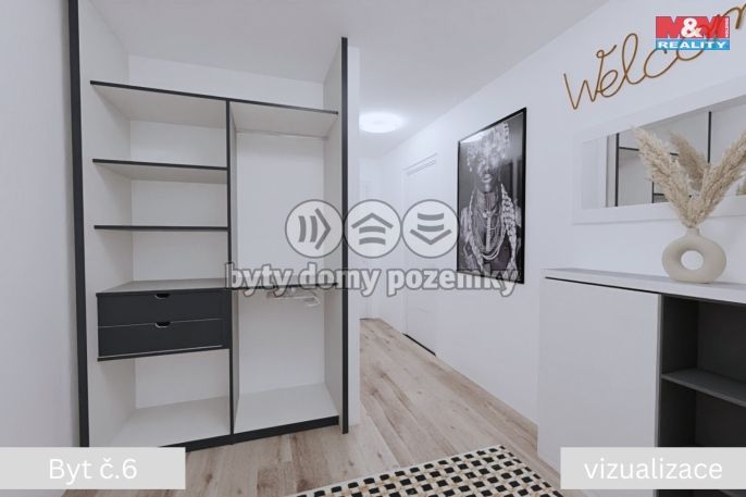 Prodej, Byt 2+kk, Žleby