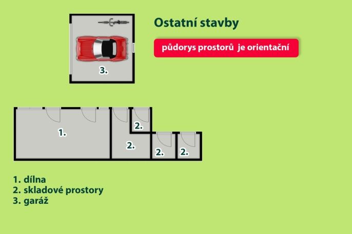 Prodej, Rodinný dům, Holice