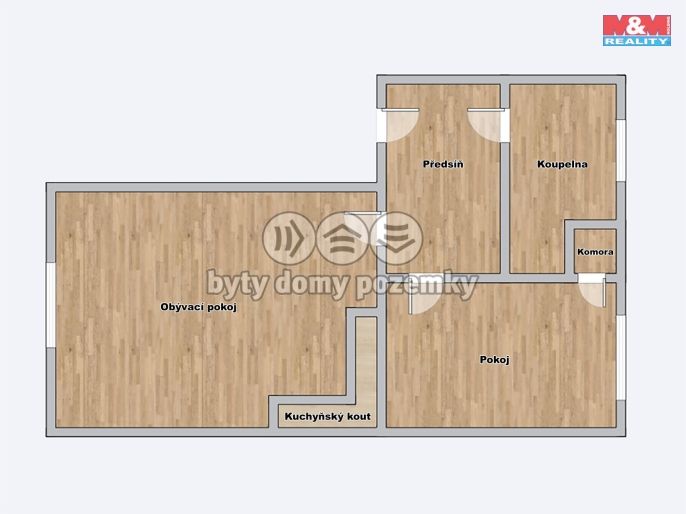 Prodej, Byt 2+kk, Ostrava