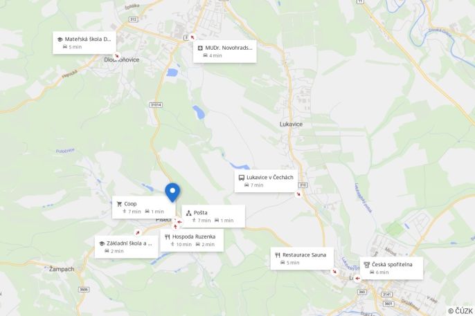 Prodej, Pozemek k bydlení, Písečná