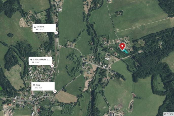 Prodej, Komerční pozemky, Višňová
