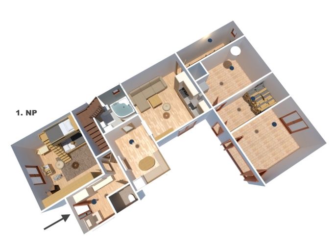 Prodej, Rodinný dům, Stádlec