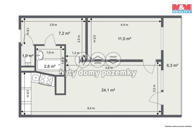 Prodej, Byt 2+1, Teplice