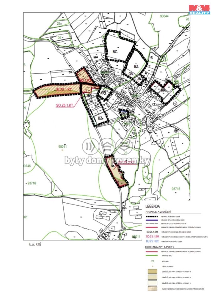 Prodej, Pozemek k bydlení, Ktiš