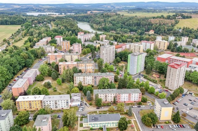 Pronájem, Byt 3+1, Cheb