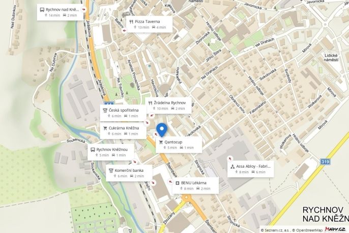 Pronájem, Obchodní objekt, Rychnov nad Kněžnou