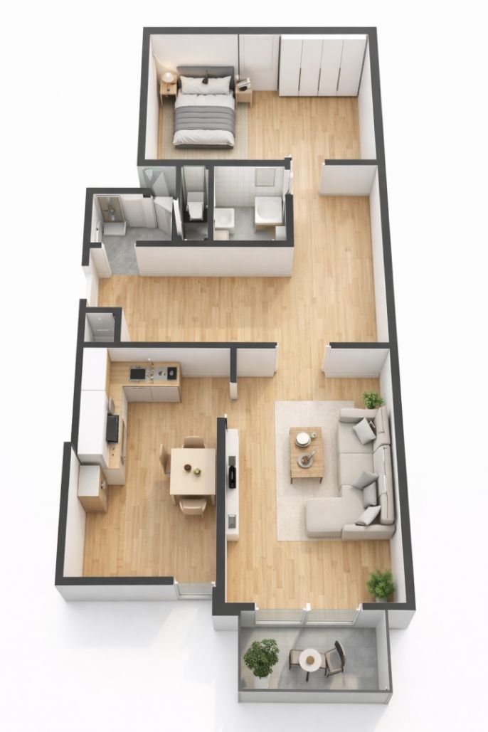 Prodej, Byt 2+1, Praha