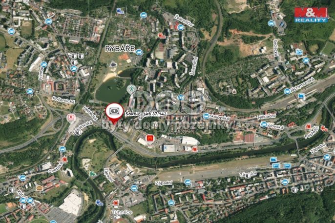 Pronájem, Obchod a služby, Karlovy Vary