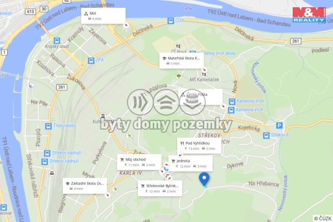 Pronájem, Zahrada, Ústí nad Labem