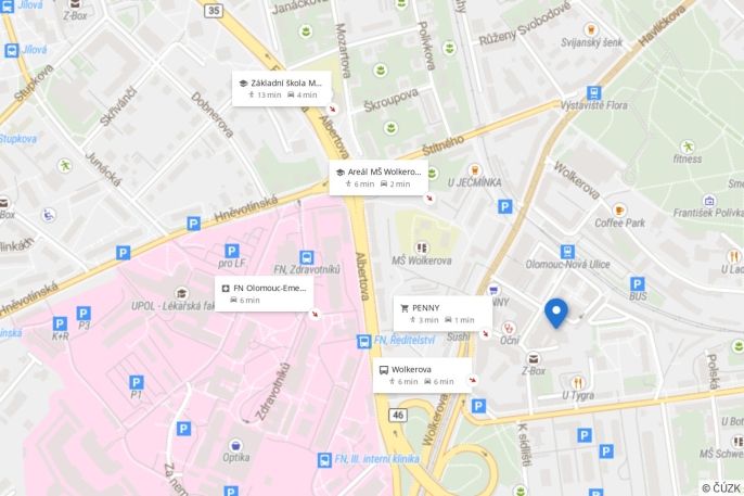 Prodej, Byt 2+kk, Olomouc