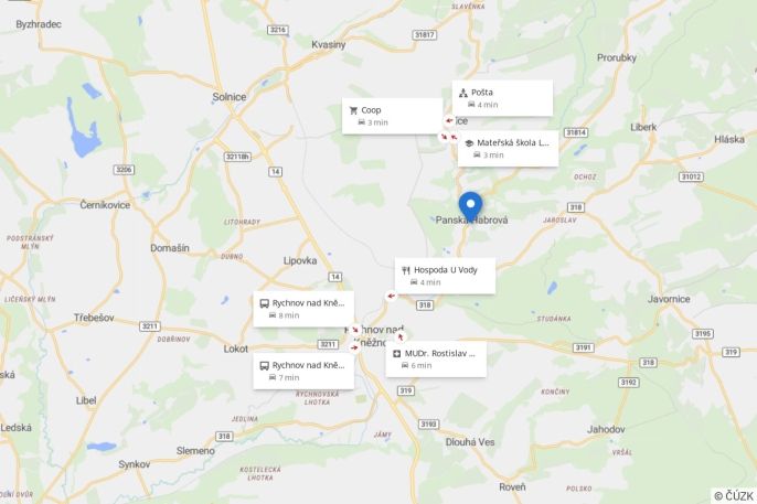 Pronájem, Rodinný dům, Rychnov nad Kněžnou