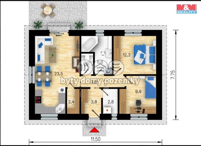 Prodej, Rodinný dům, Krušovice