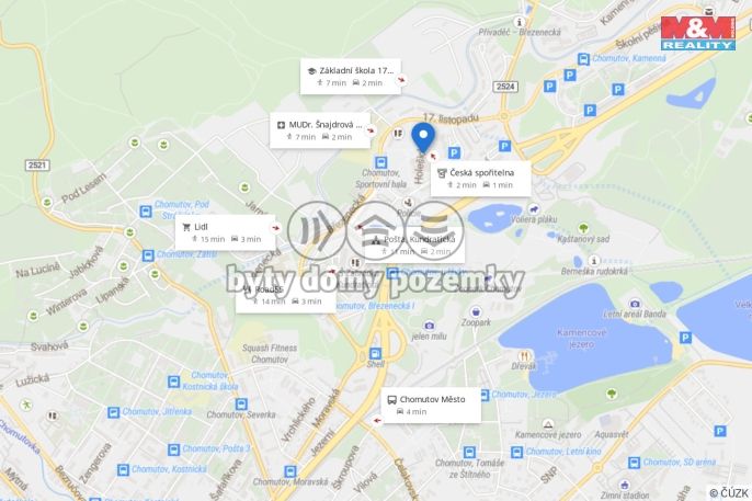 Prodej, Byt 2+1, Chomutov