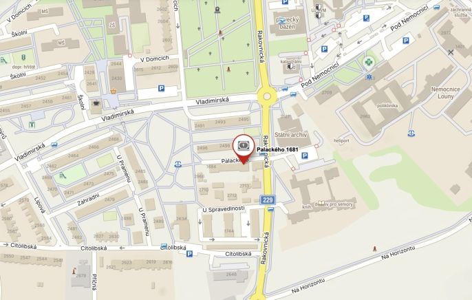 Pronájem, Byt 1+kk, Louny