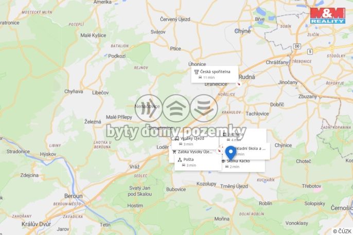 Prodej, Pozemek k bydlení, Vysoký Újezd