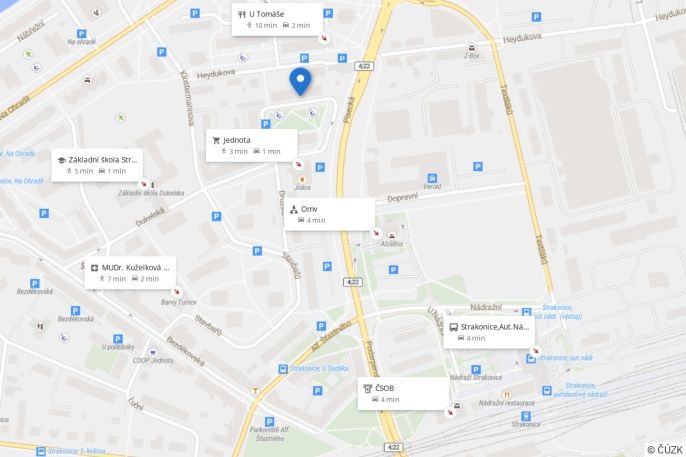 Pronájem, Byt 1+kk, Strakonice