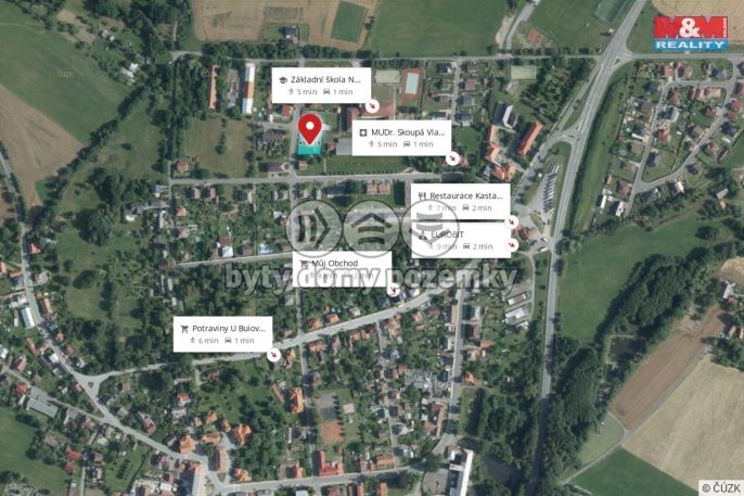 Prodej, Pozemek k bydlení, Nasavrky