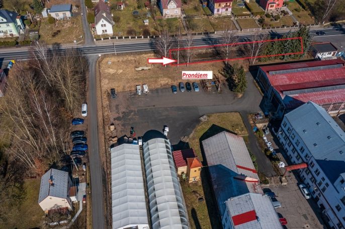 Pronájem, Komerční pozemky, Jílové
