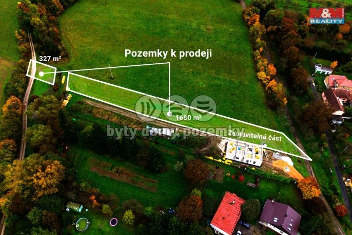 Prodej, Pozemek k bydlení, Pitín