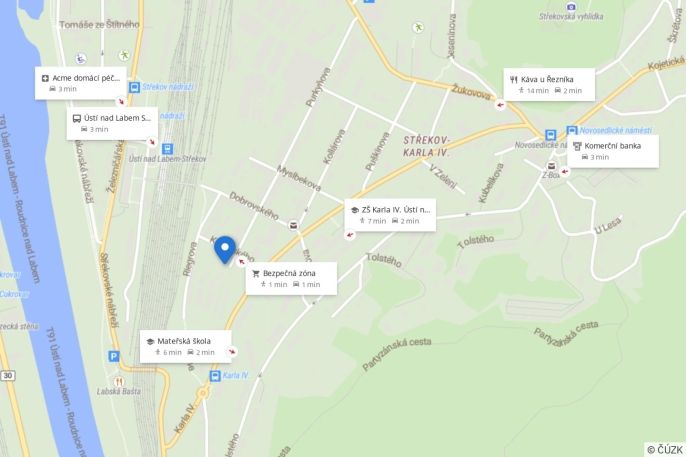 Prodej, Byt 2+kk, Ústí nad Labem