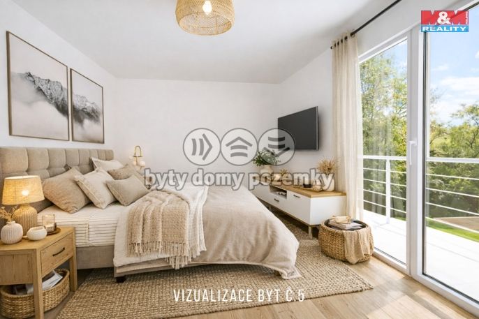 Prodej, Byt 2+kk, Žleby