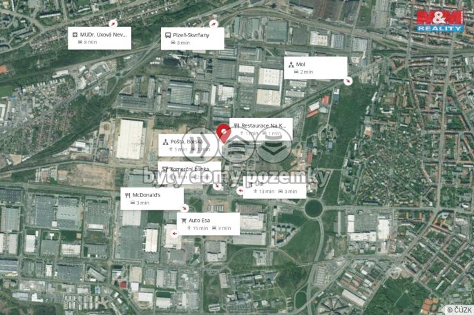 Pronájem, Kancelářský prostor, Plzeň