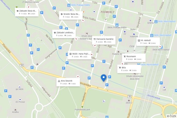 Prodej, Byt 2+1, Děčín