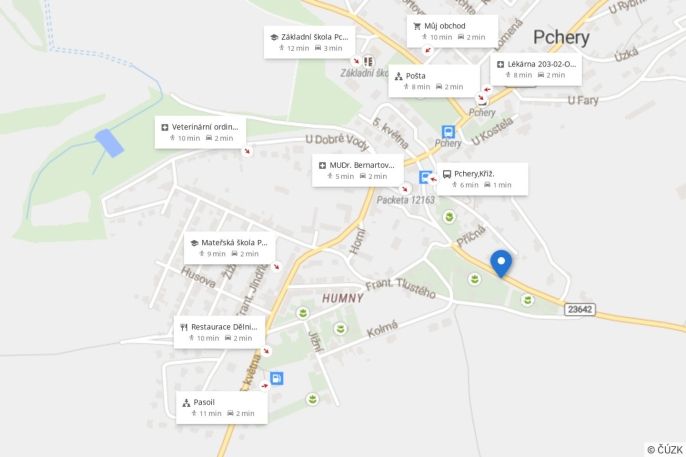 Prodej, Rodinný dům, Pchery