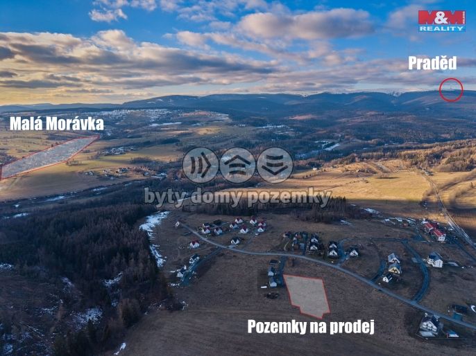 Prodej, Pozemek k bydlení, Václavov u Bruntálu