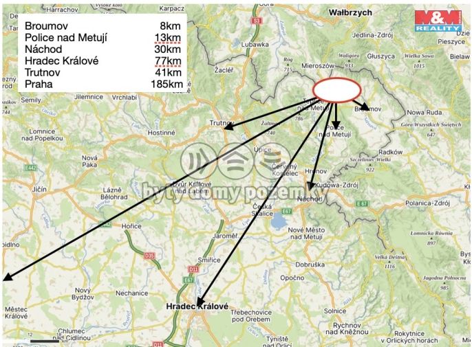 Prodej, Byt 4+1, Meziměstí