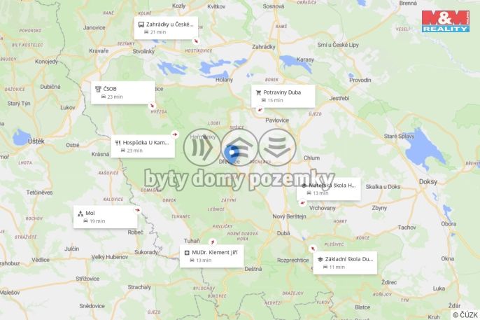 Prodej, Byt 3+1, Dubá