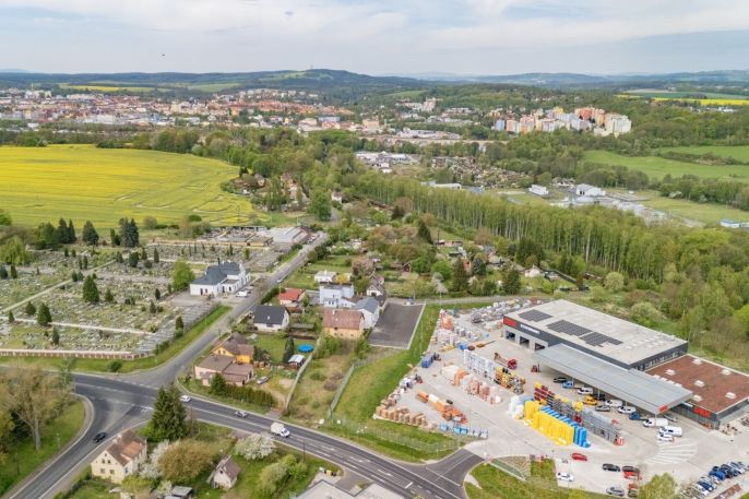 Prodej, Komerční pozemky, Cheb