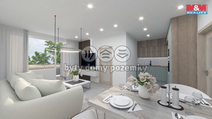 Prodej, Byt 2+kk, 74 m², Uherské Hradiště, Na Dědině