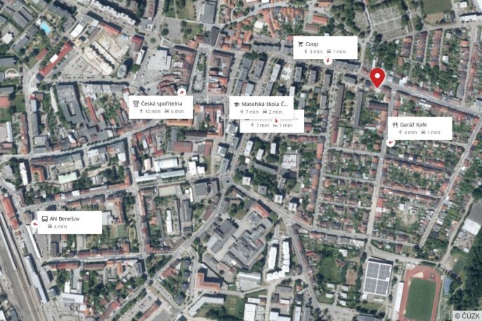 Pronájem, Byt 4+kk, Benešov