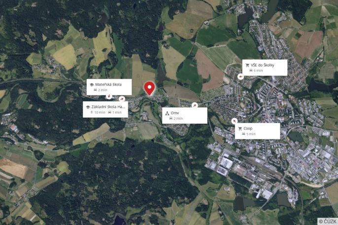 Pronájem, Byt 4+kk, Hamry nad Sázavou