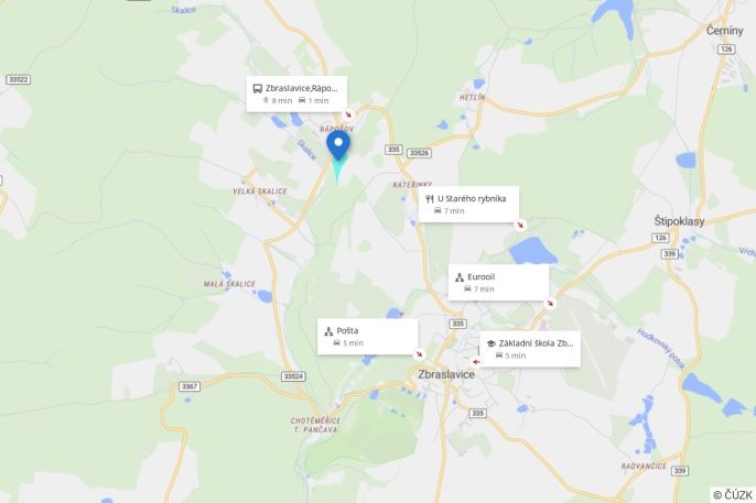 Prodej, Louka, Zbraslavice