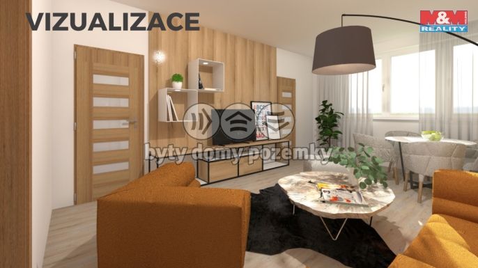 Prodej, Byt 2+1, Toužim