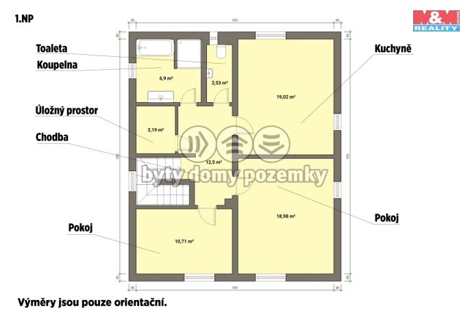 Prodej, Rodinný dům, Cheb