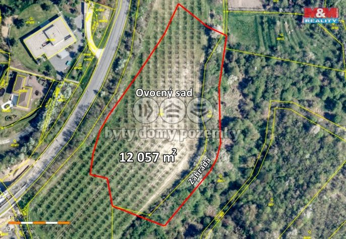 Prodej, Ovocný sad, Roudnice nad Labem