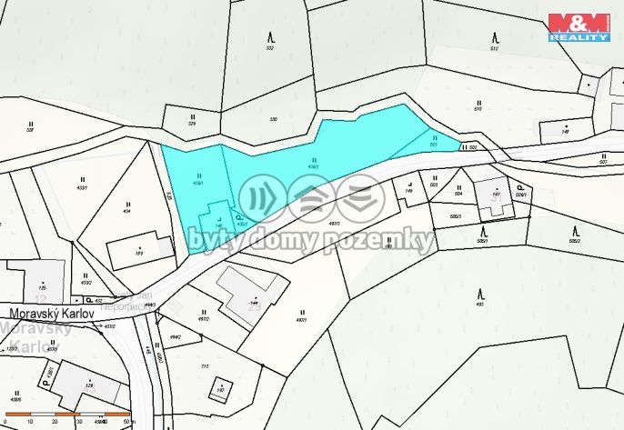 Prodej, Pozemek k bydlení, Červená Voda