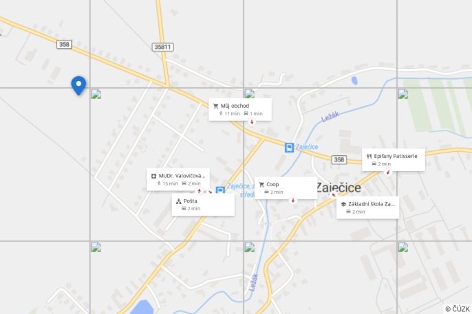 Prodej, Pozemek k bydlení, Zaječice